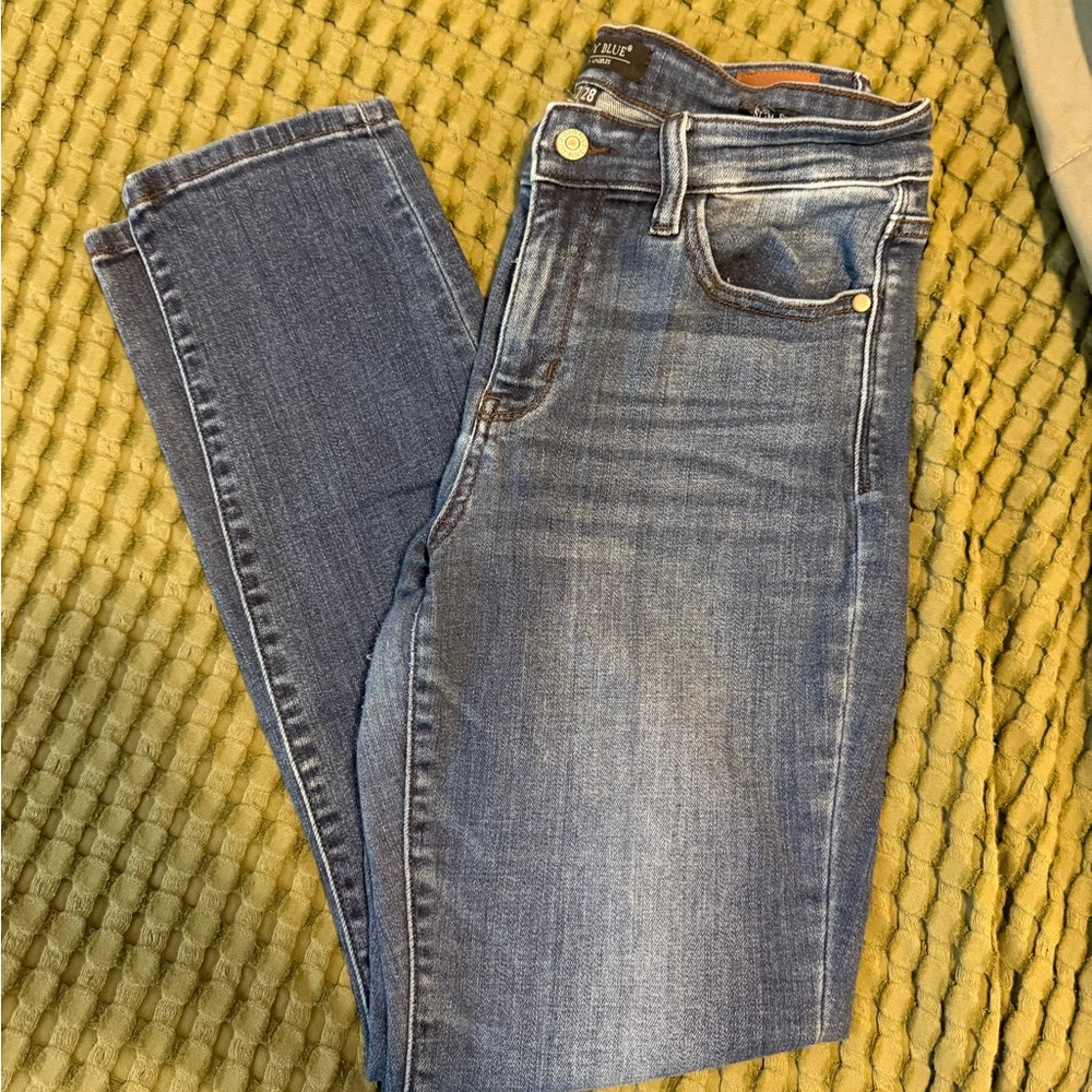 Judy Blue Women's Skinny Jeans - Blue
